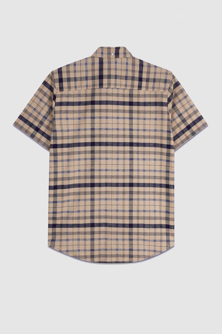 Mens Button Down SS Oxford Shirt