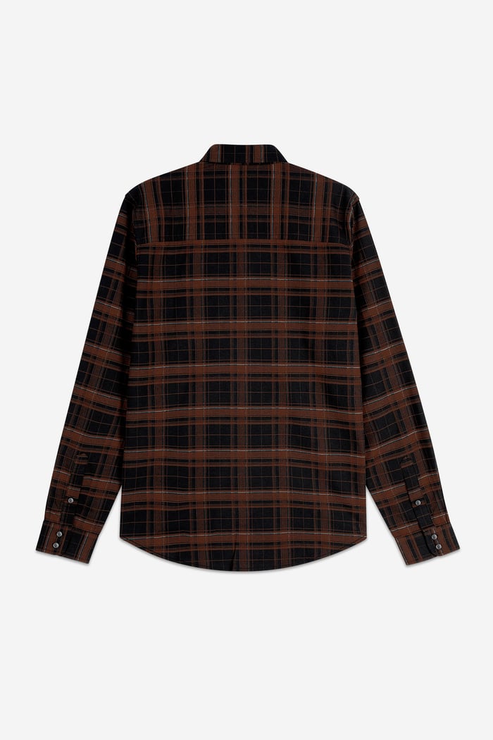 Mens Front Yoke LS Oxford Shirt