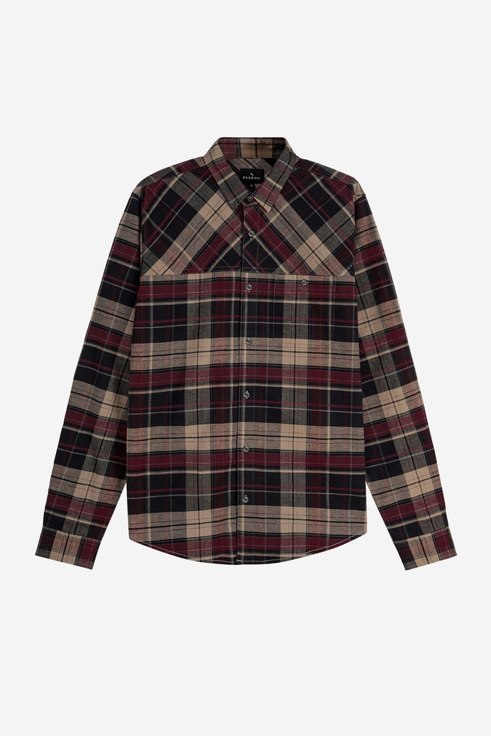 Mens Front Yoke LS Oxford Shirt