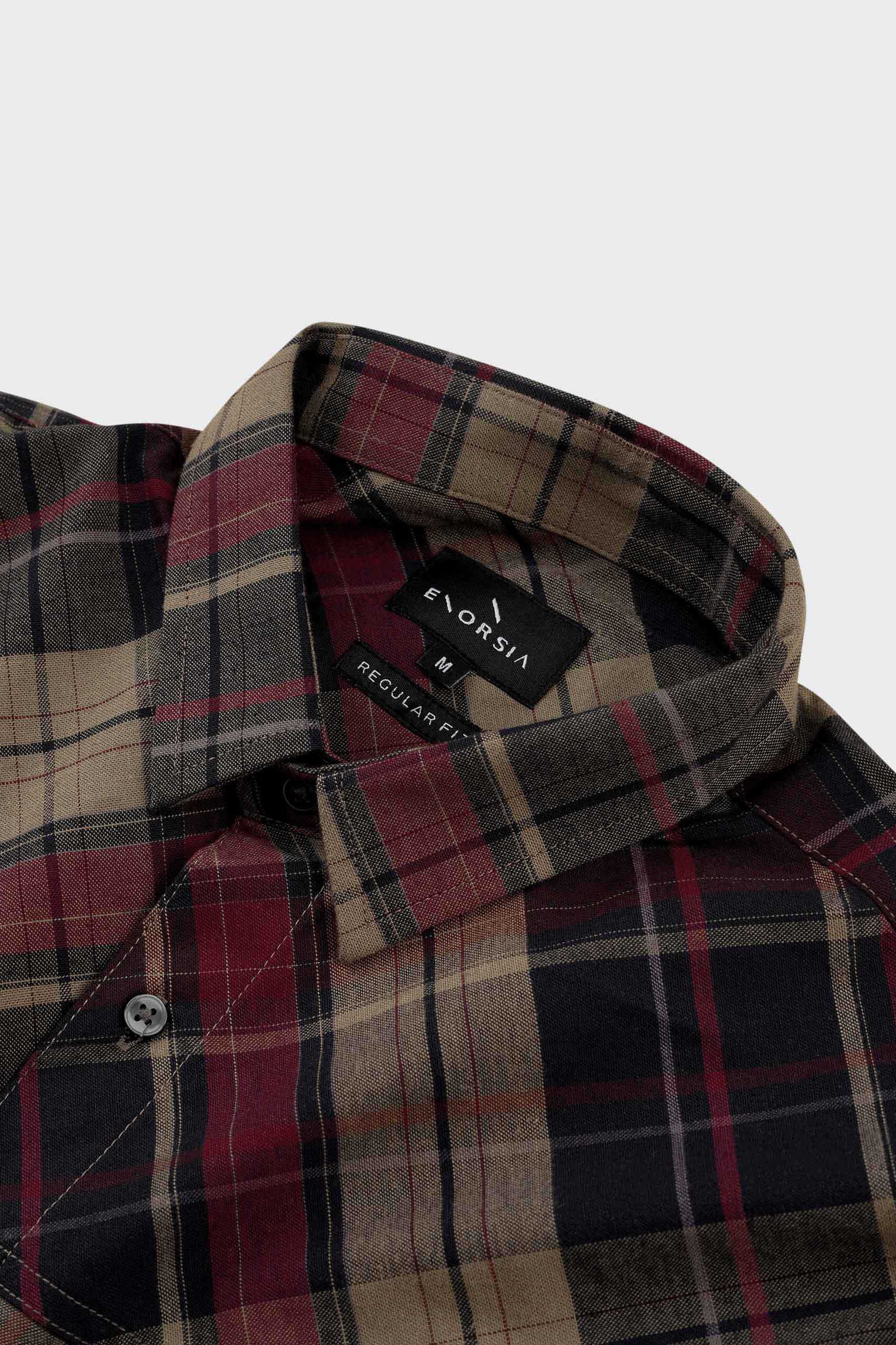 Mens Front Yoke LS Oxford Shirt