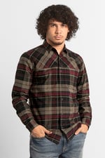 Mens Front Yoke LS Oxford Shirt