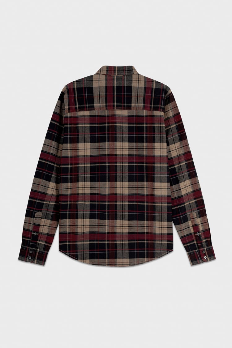 Mens Front Yoke LS Oxford Shirt