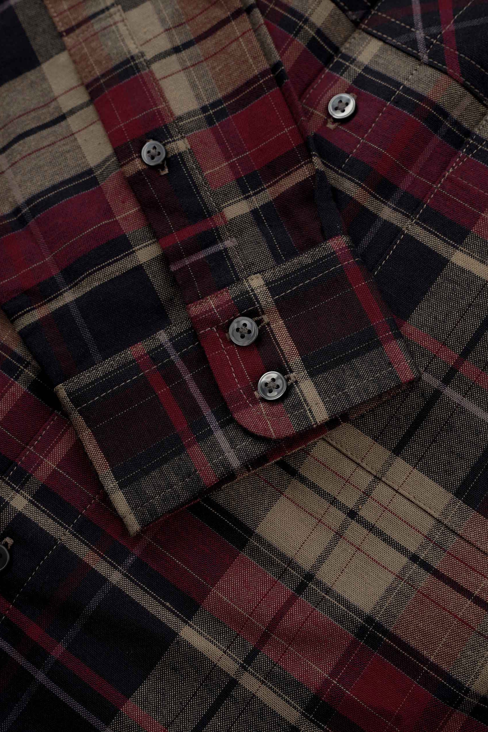 Mens Front Yoke LS Oxford Shirt