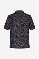 Pencilled Revere Collar Short Sleeve Shirt