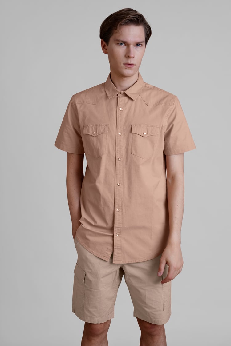 Stretch Ripstop Short Sleeve Utility Shirt