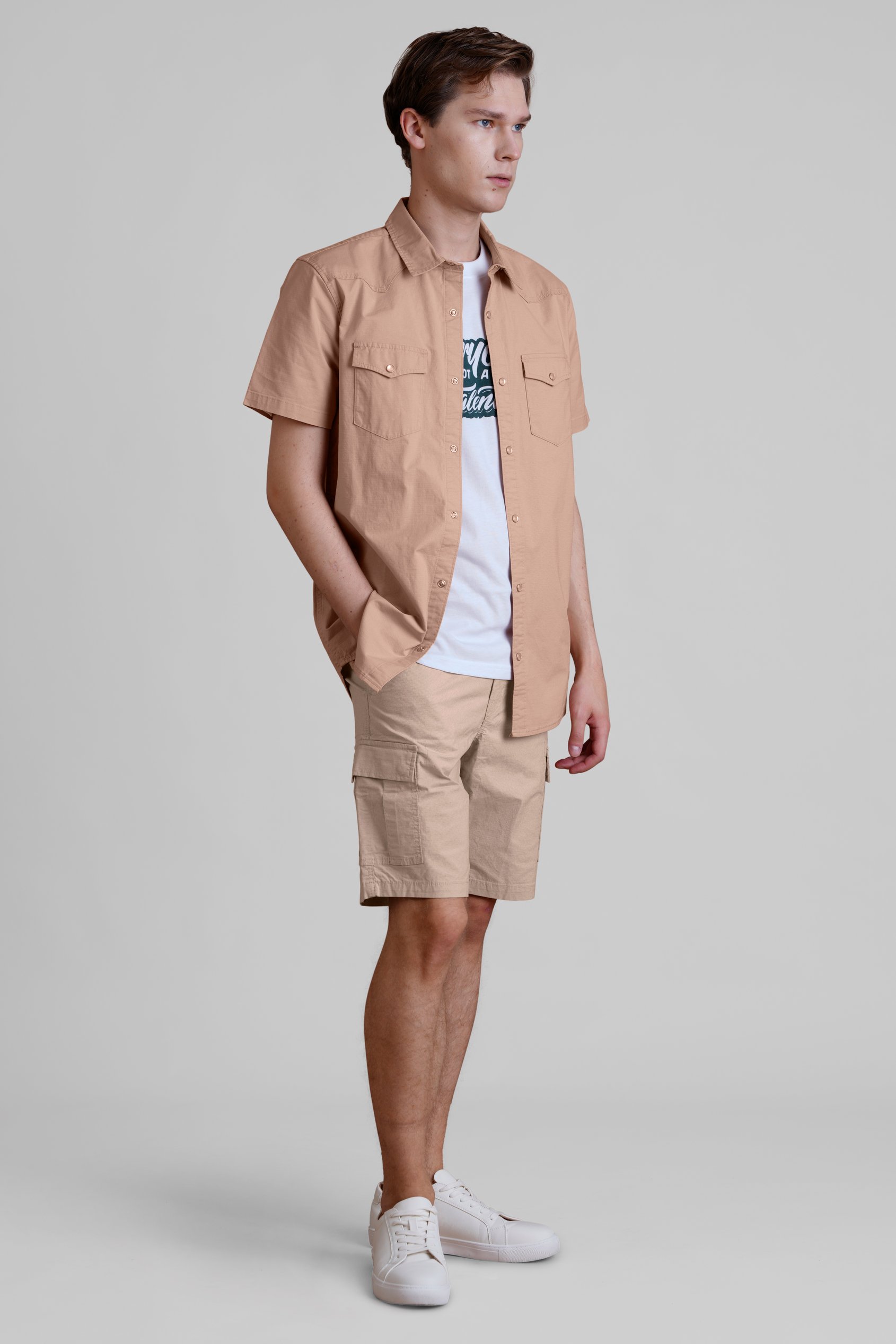 Stretch Ripstop Short Sleeve Utility Shirt