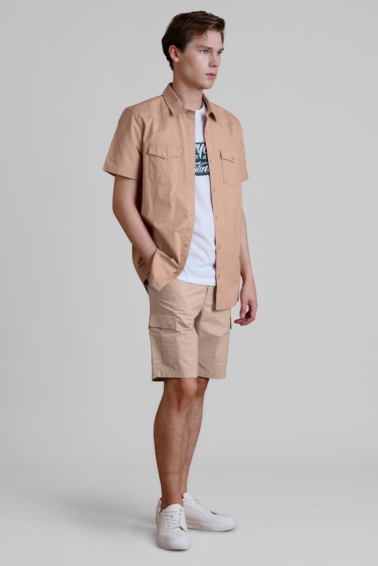 Stretch Ripstop Short Sleeve Utility Shirt