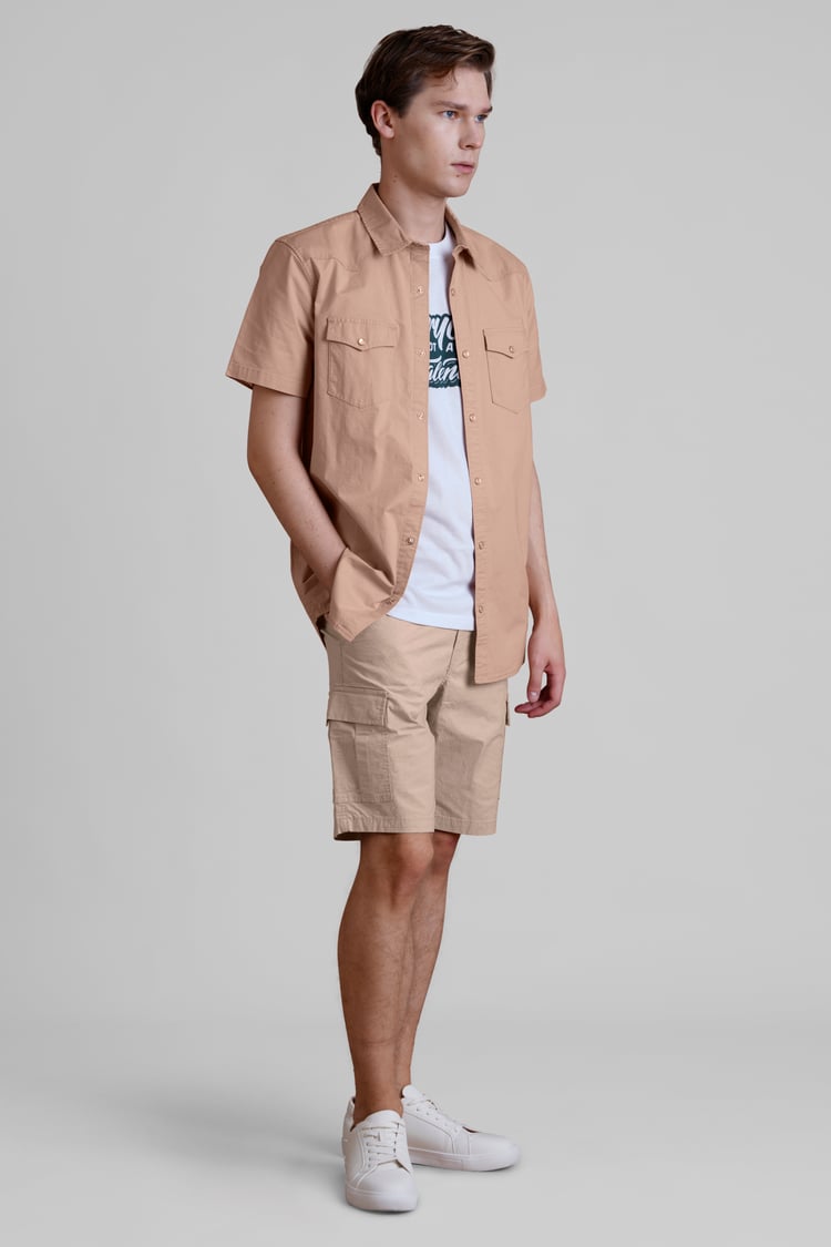 Stretch Ripstop Short Sleeve Utility Shirt