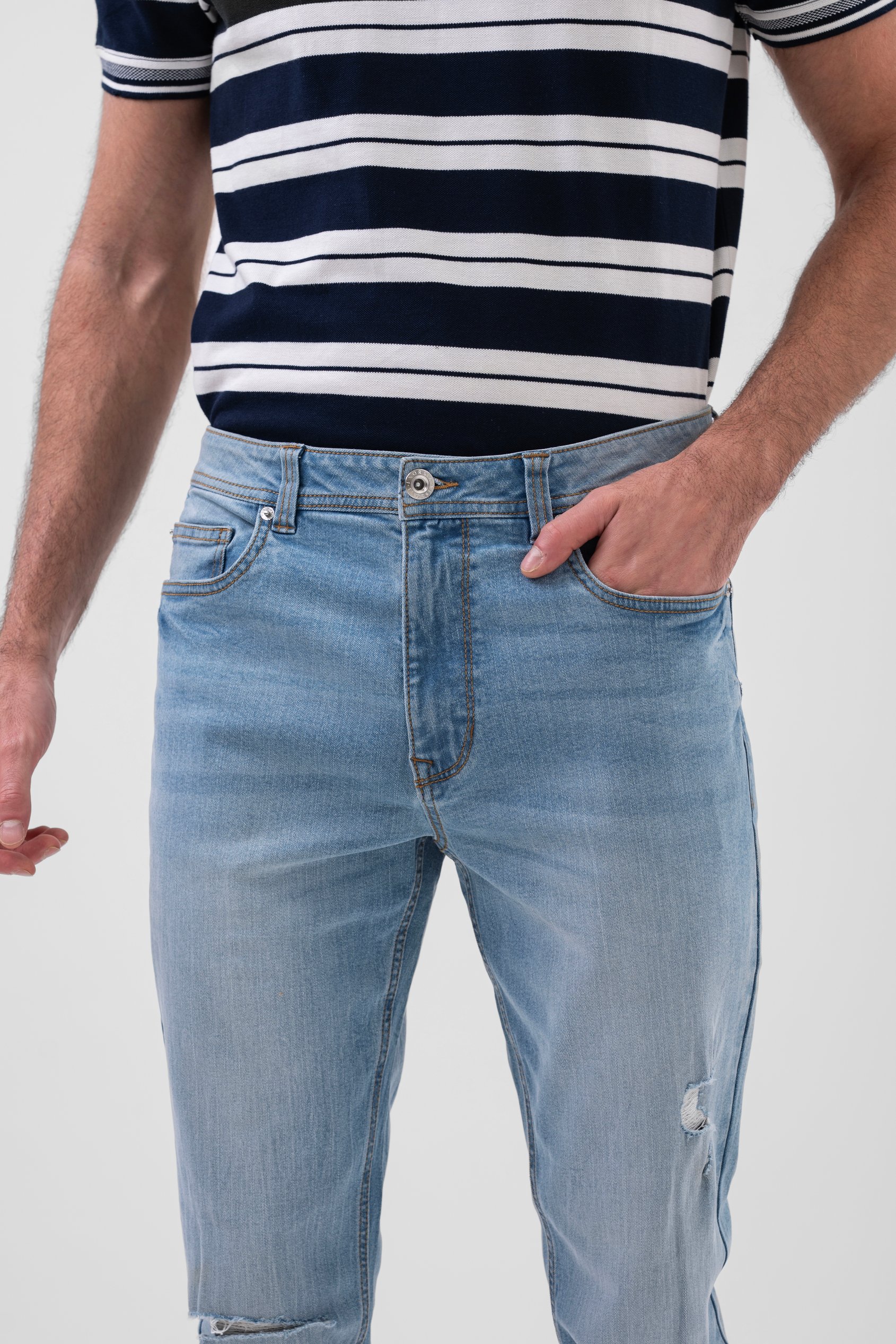 Enorsia Authentic Skinny Fit Blue Jeans