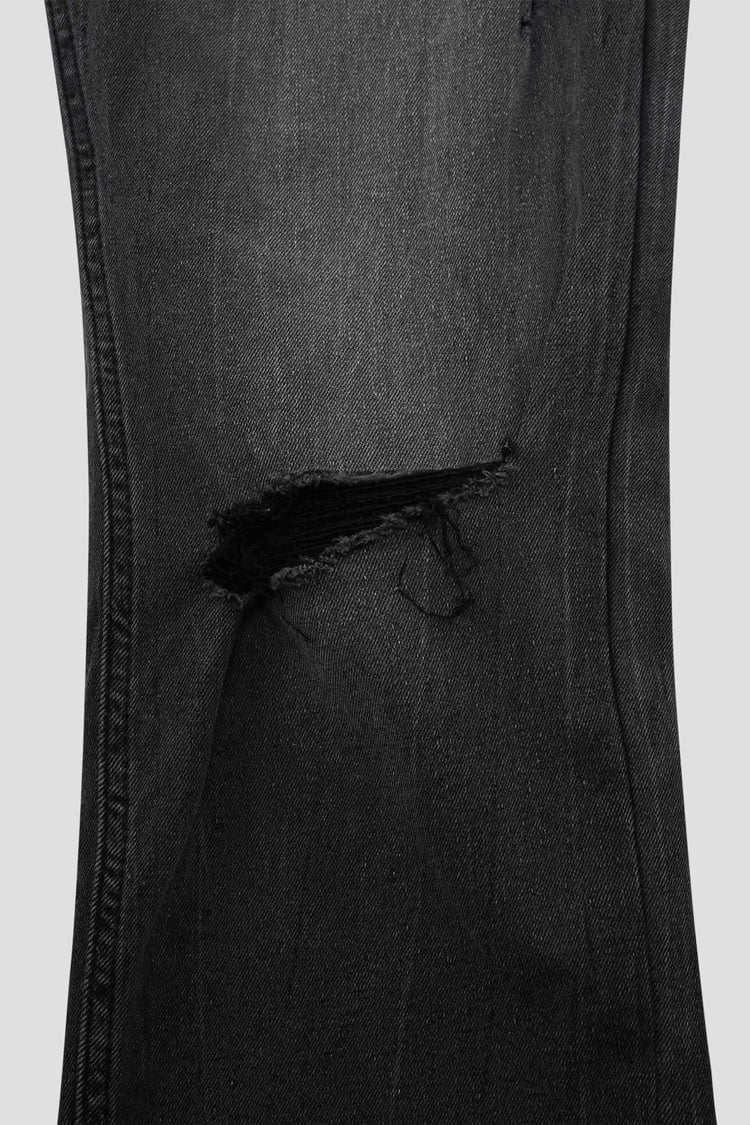 Enorsia Washed Black Skinny Fit Jeans