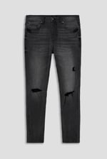 Enorsia Washed Black Skinny Fit Jeans