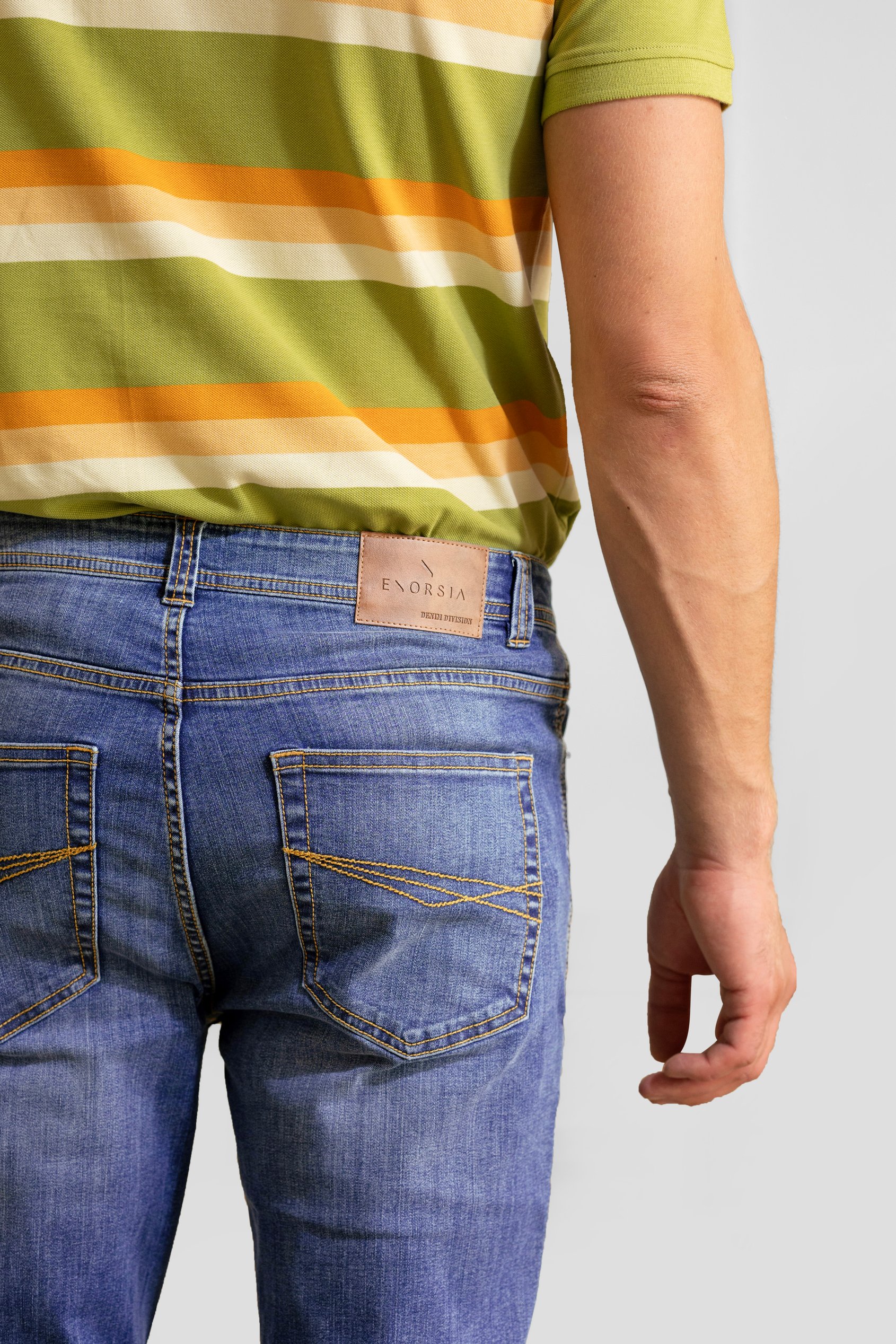 Mens Essential Super Stretch Regular Fit Jeans