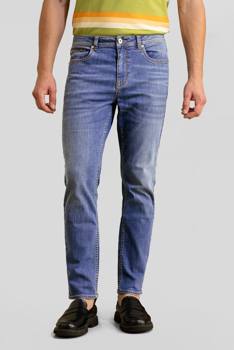 Mens Essential Super Stretch Regular Fit Jeans