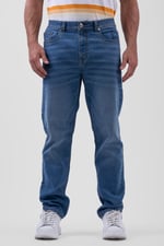 Mens Relaxed Straight Fit Jeans