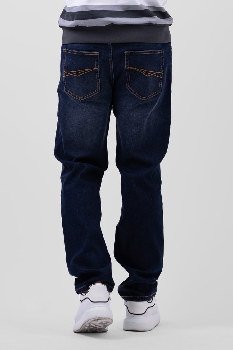 Mens Relaxed Straight Fit Jeans