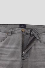 Mens Loose Fit Grey Jeans