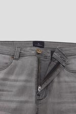 Mens Loose Fit Grey Jeans
