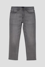 Mens Loose Fit Grey Jeans