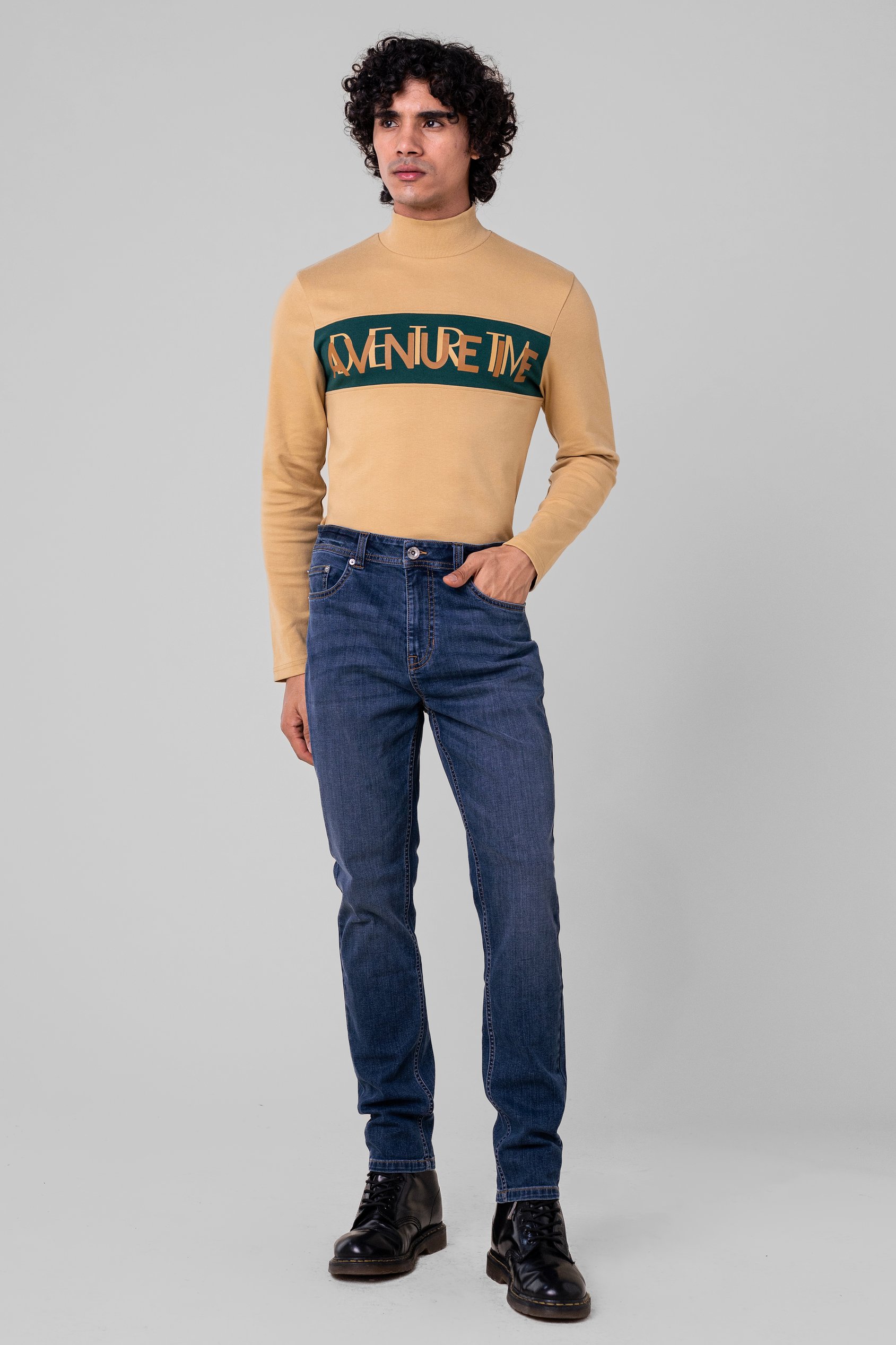 Mens Regular Supper Stretch Skinny Fit Jeans