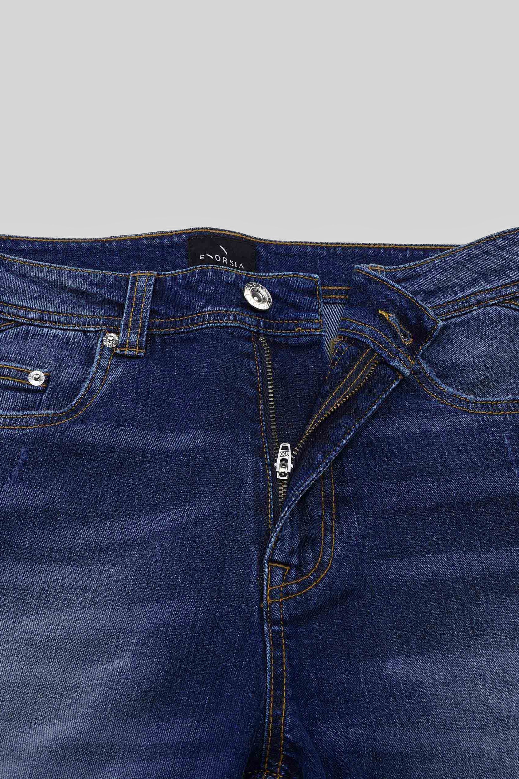 Mens Ripped Denim Jeans