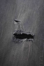 Regular Fit Distressed Stretch Denim Jeans