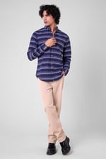 Mens Regular Fit Coloured Denim