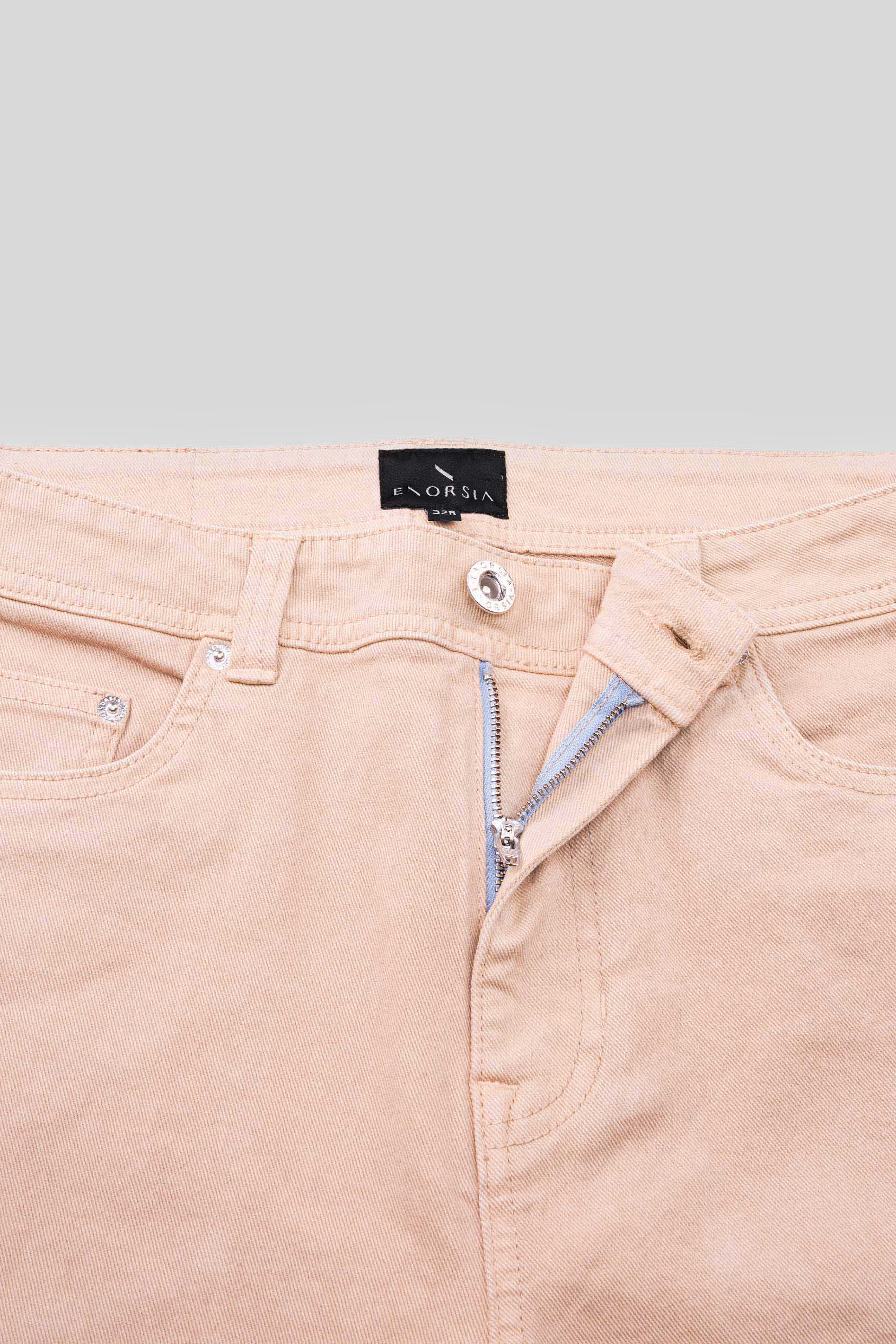 Mens Regular Fit Coloured Denim