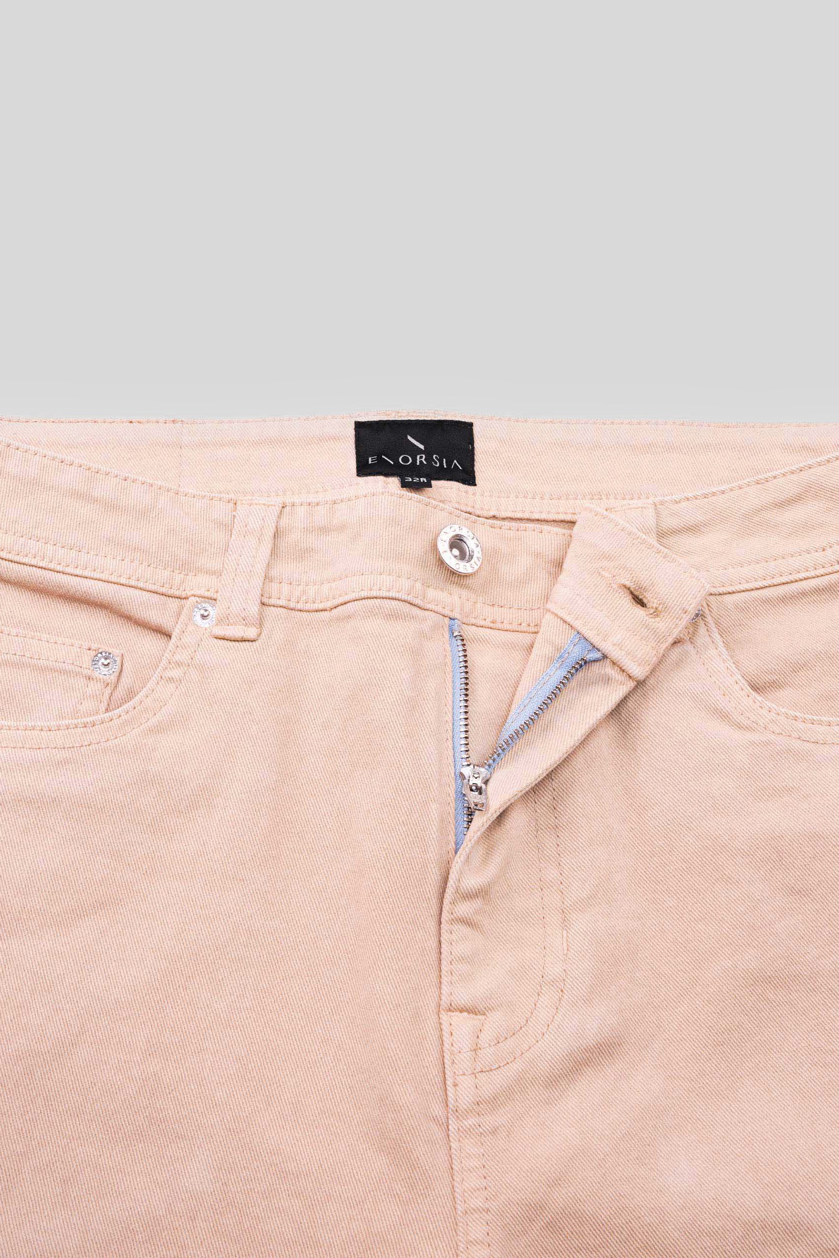 Mens Regular Fit Coloured Denim