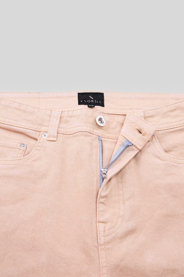 Mens Regular Fit Coloured Denim