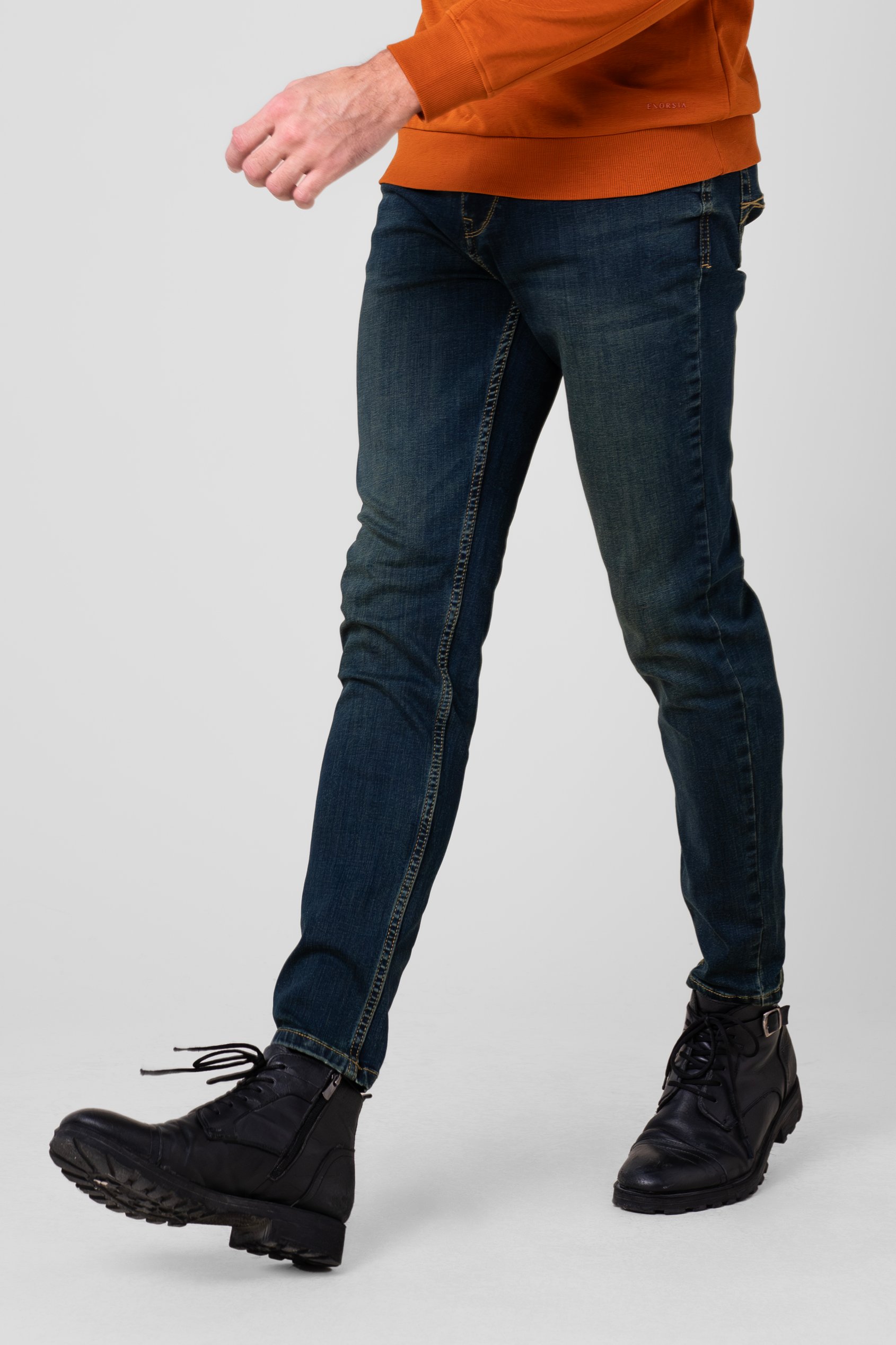 Mens Vintage Slim Fit Tapared Jeans Mens Vintage Slim Fit Tapared Jeans