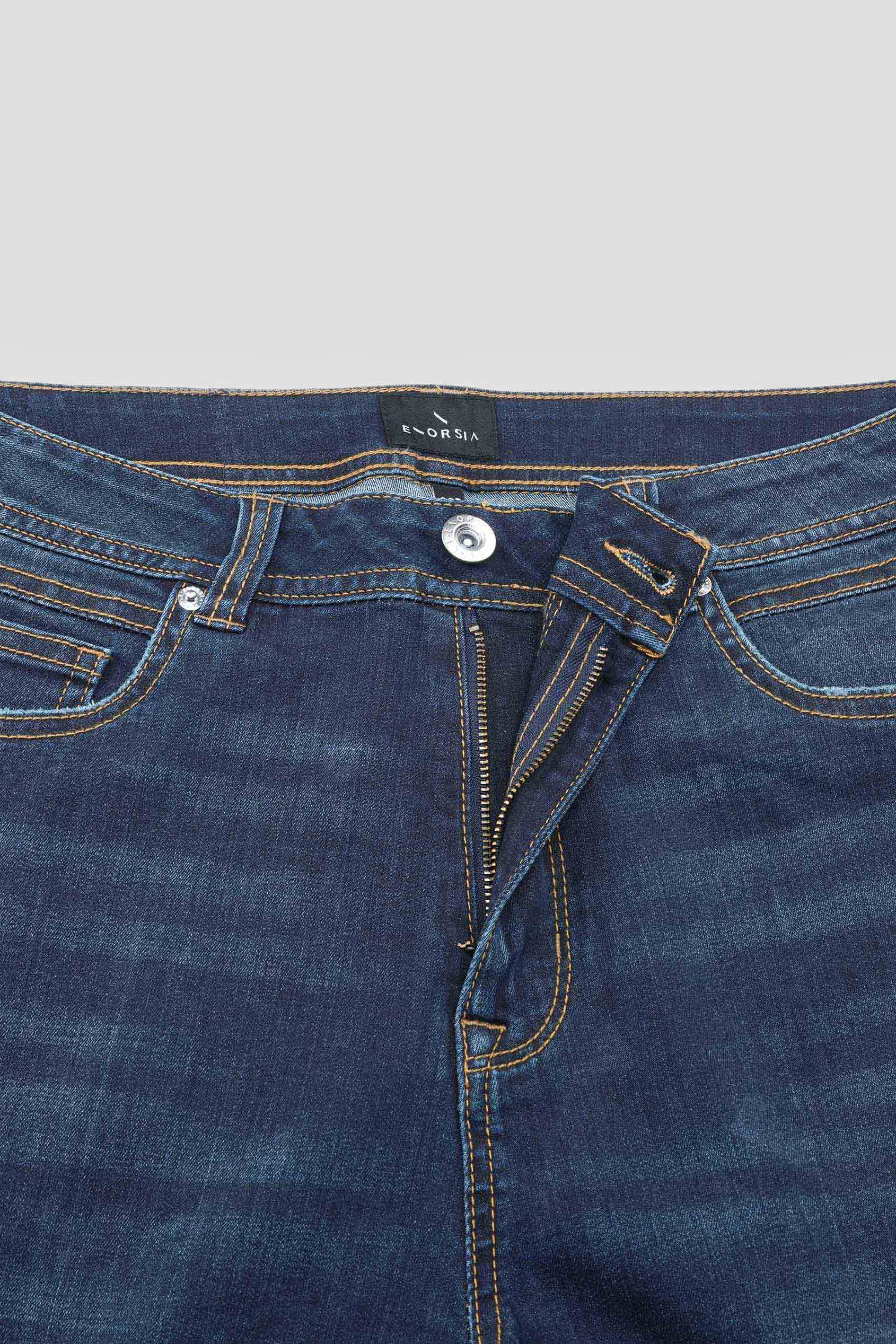 Mens Vintage Slim Fit Tapared Jeans