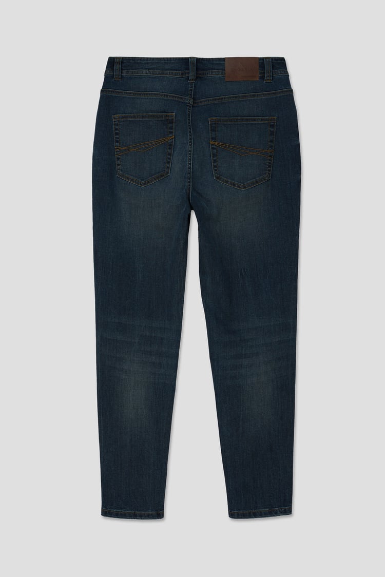 Mens Vintage Slim Fit Tapared Jeans