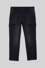 Mens Regular Fit Stretch Utility Jeans