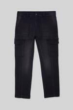 Mens Regular Fit Stretch Utility Jeans