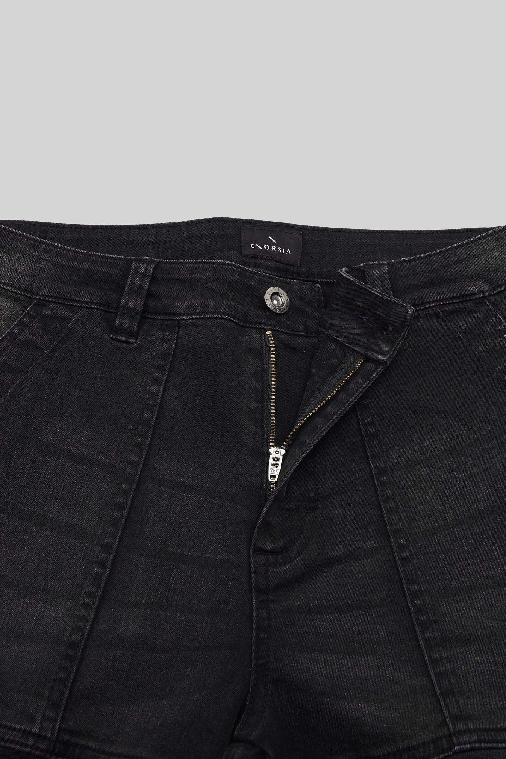 Mens Regular Fit Stretch Utility Jeans