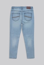 Mens Cotton Blend Slim Fit Jeans