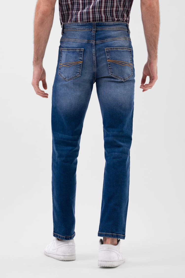 Enorsia Authentic Straight Leg Jeans