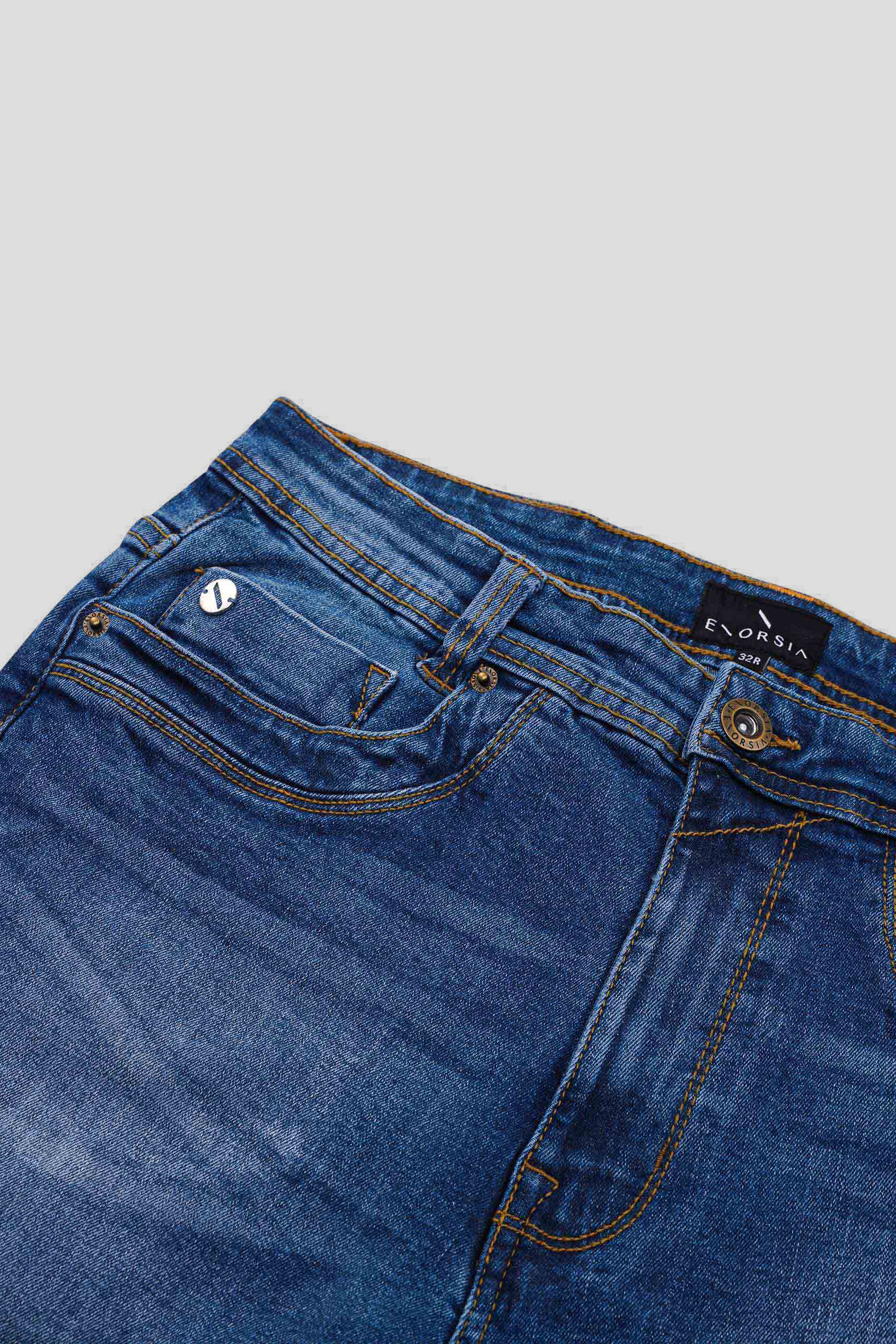 Enorsia Authentic Straight Leg Jeans