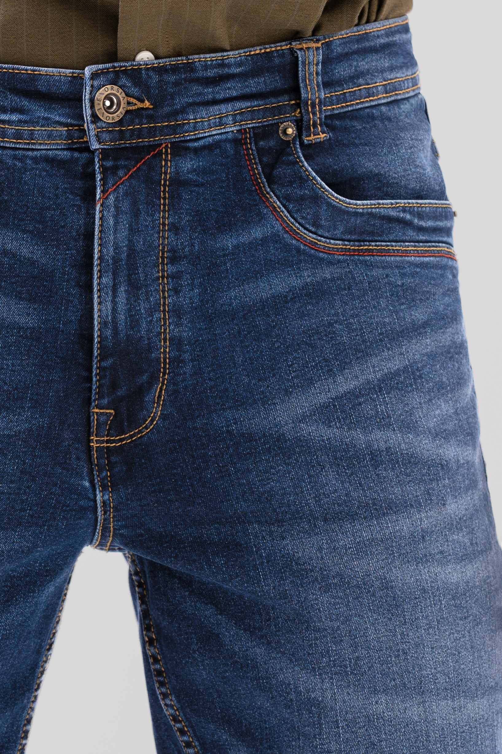 Enorsia Authentic Straight Leg Jeans