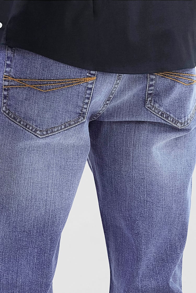 Comfort Stretch Straight Fit Jeans