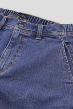 Mens Elasticated Waist Straight fit Jeans