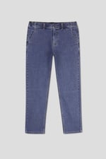 Mens Elasticated Waist Straight fit Jeans