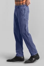 Mens Elasticated Waist Straight fit Jeans