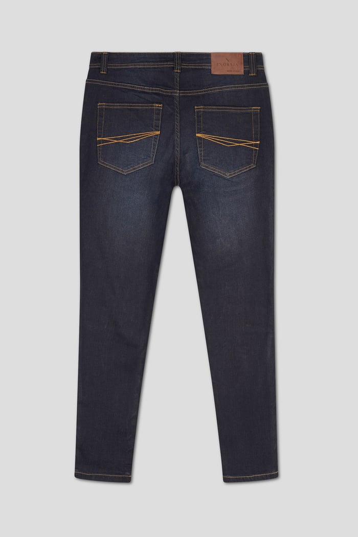 Mens Skinny Fit Distressed Denim Jeans