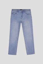 Mens Loose Fit Blue Jeans