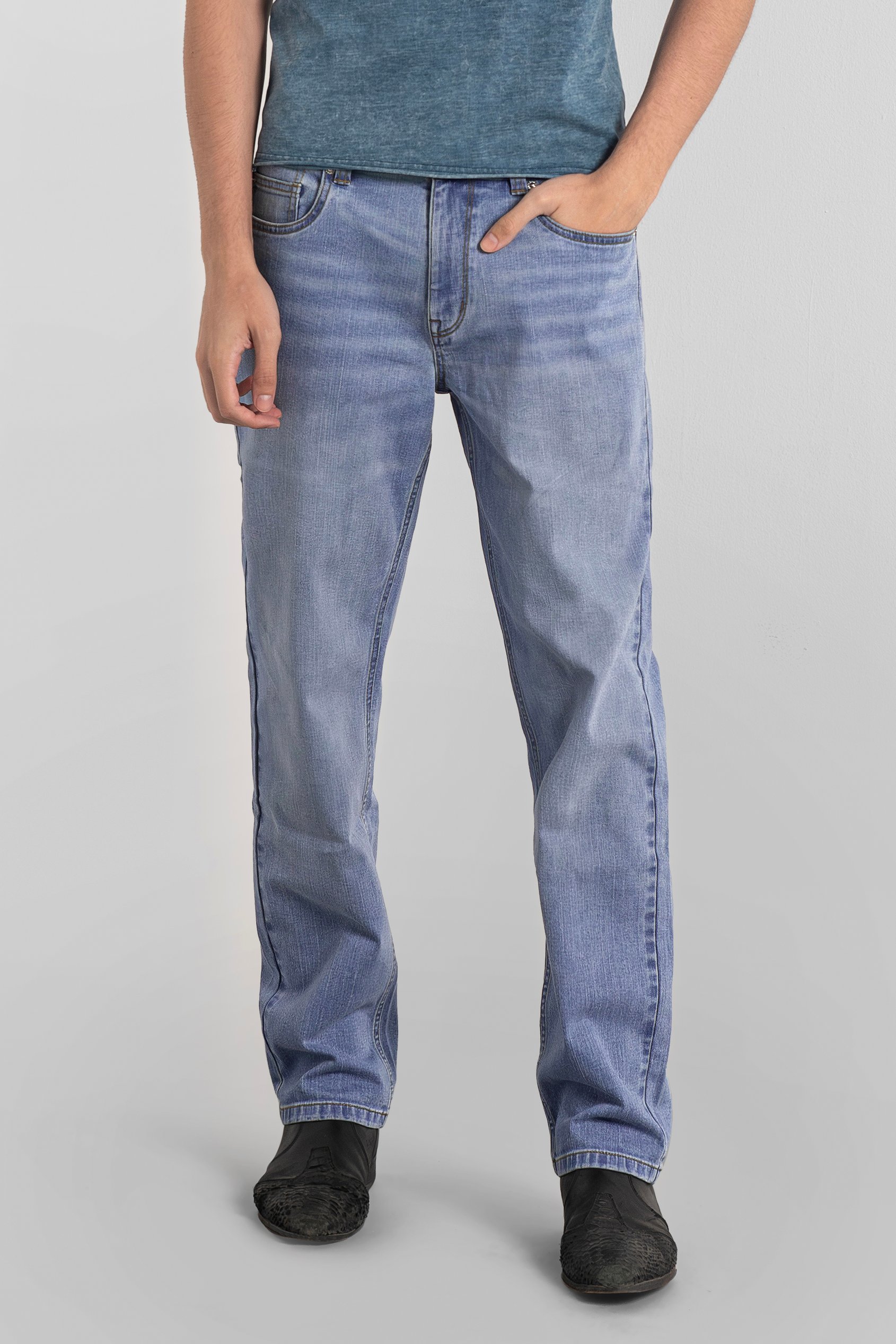 Mens Loose Fit Blue Jeans Mens Loose Fit Blue Jeans