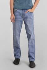 Mens Loose Fit Blue Jeans
