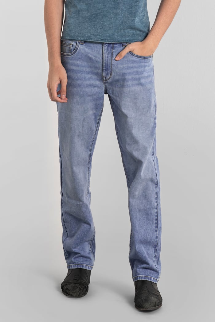 Mens Loose Fit Blue Jeans Mens Loose Fit Blue Jeans