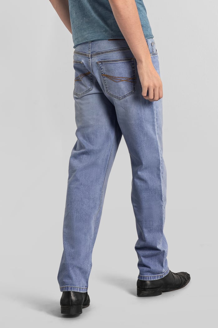 Mens Loose Fit Blue Jeans Mens Loose Fit Blue Jeans