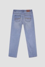 Mens Loose Fit Blue Jeans